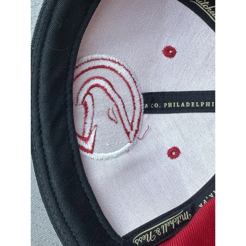 Atlanta Hawks Mitchell & Ness SnapBack Hat Cap NBA Basketball Spud Webb *Read*